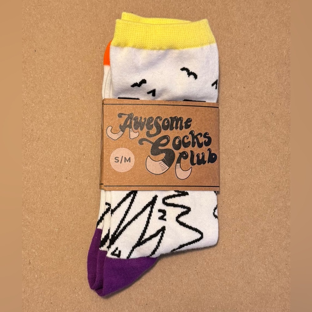LAST CALL Awesome Socks Club Colorful Patterned Socks